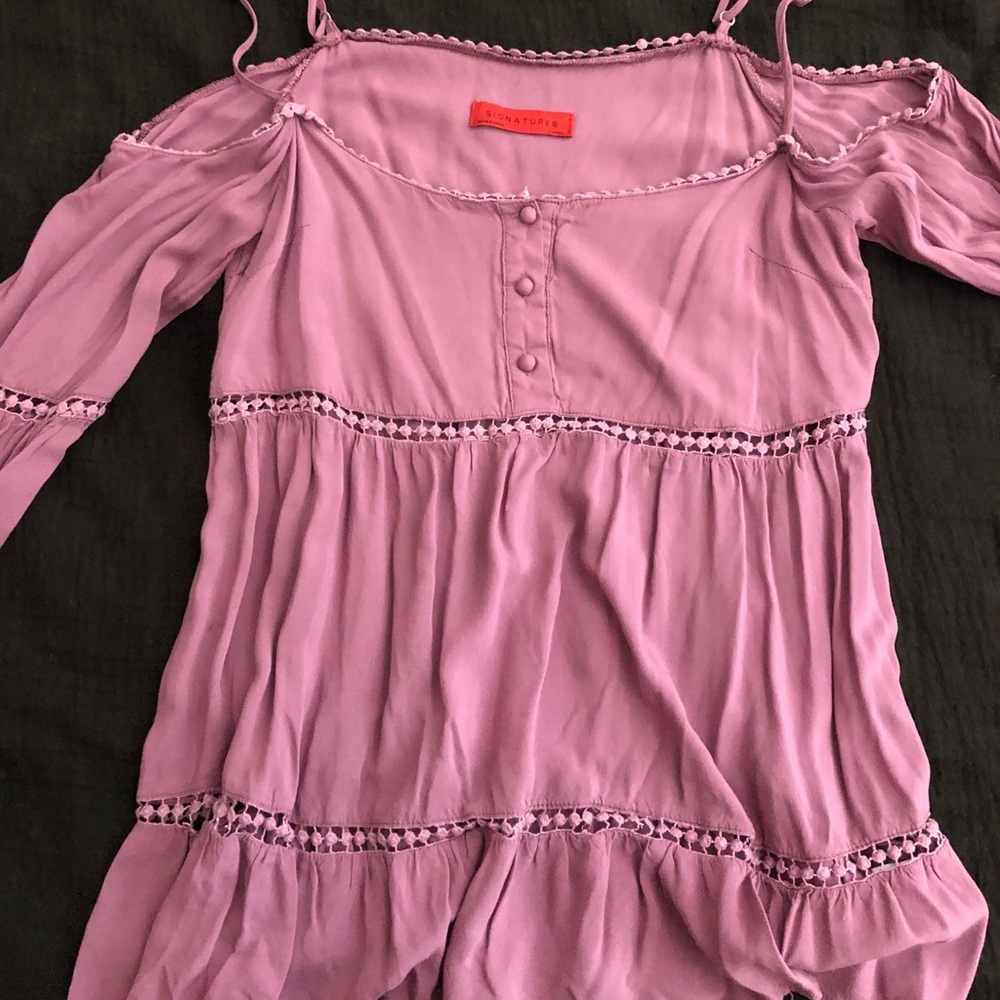 Long Sleeve Purple Shirt